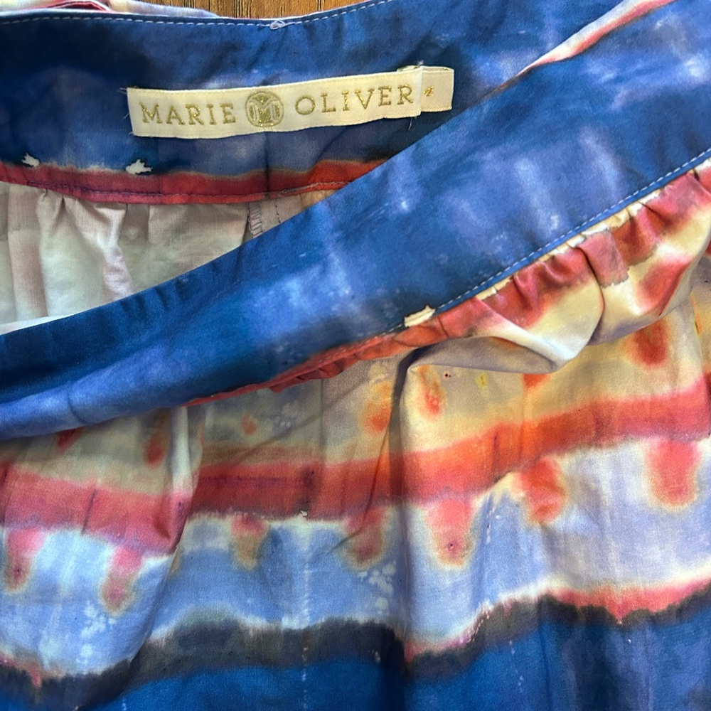 Marie Oliver Iris Women’s Multicolored Bohemian Midi Skirt - Picture 5 of 9